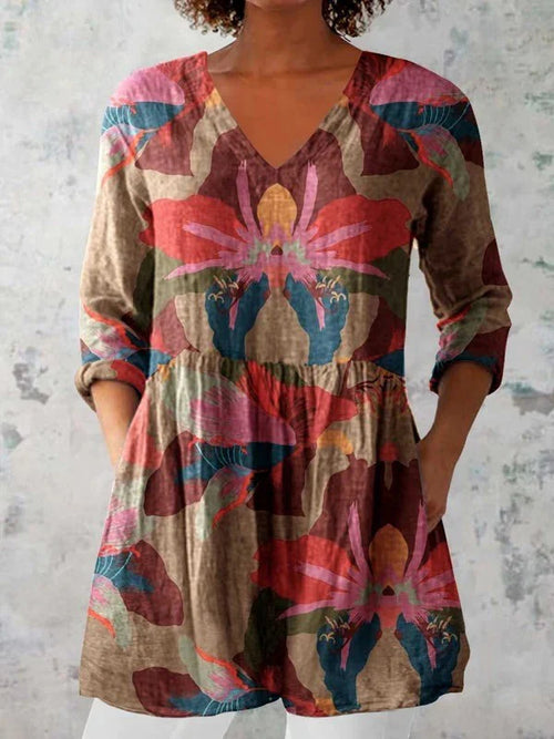 Chloe | Blusa larga con escote en V