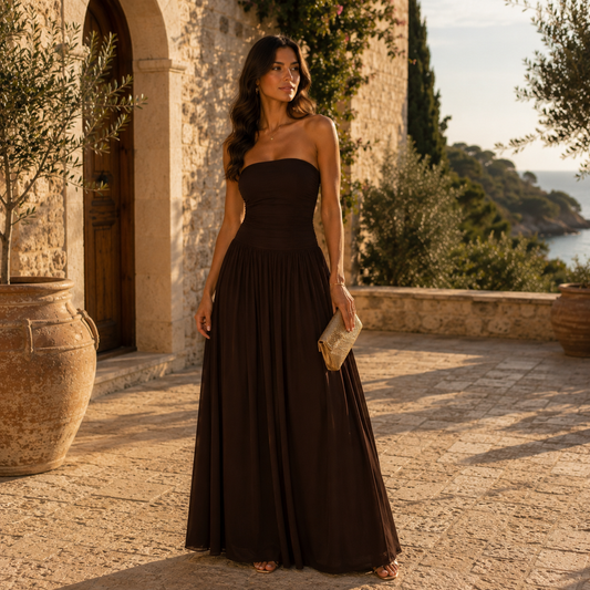 Vestido Lorena™ - Elegancia Atemporal que Estiliza y Enamora