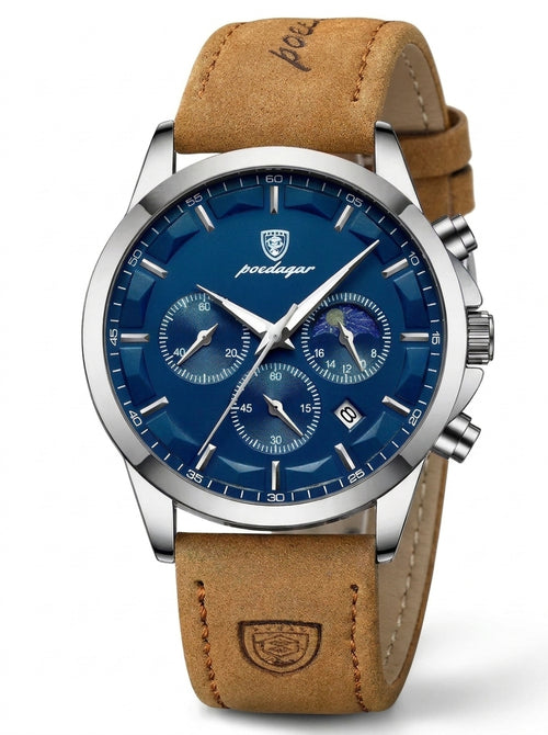 RELOJ DE HOMBRE BENYAR ELEGANTE Y CON CORREA DE CUERO.