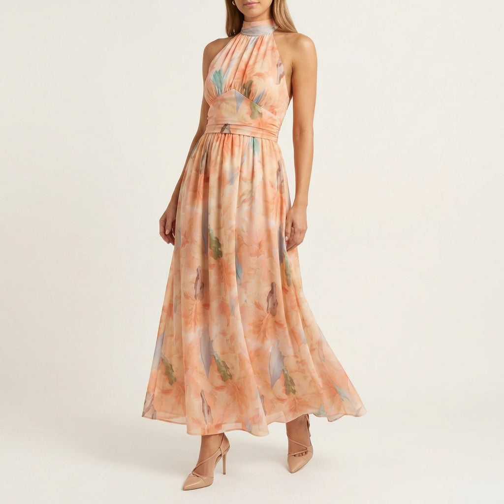 Valeria | Vestido Peach Hour