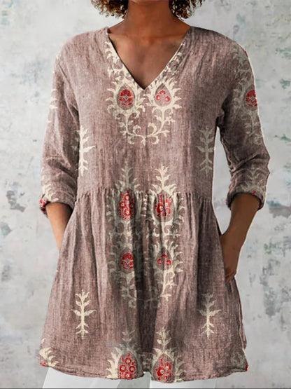Elisa | Blusa larga con escote en V