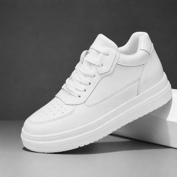 ZAPATOS CON TACÓN BLANCOS CLÁSICOS UNISEX
