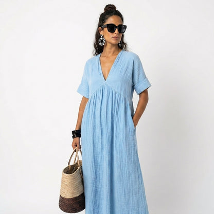 Viviana™ | Vestido largo sencillo