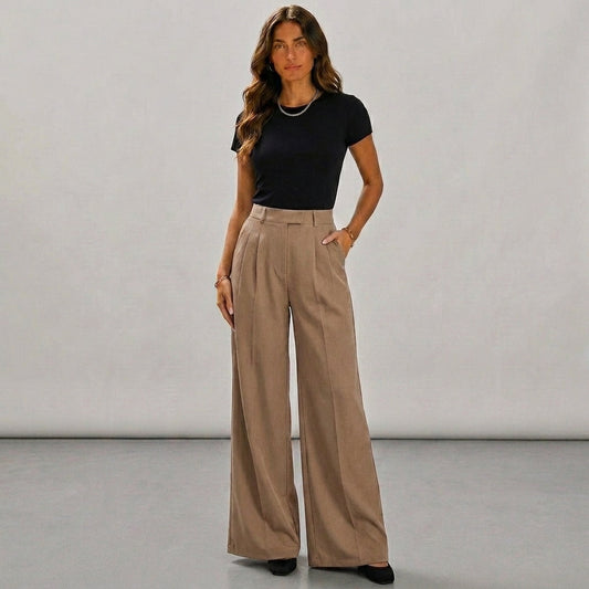 Pantalones Palazzo de pierna ancha
