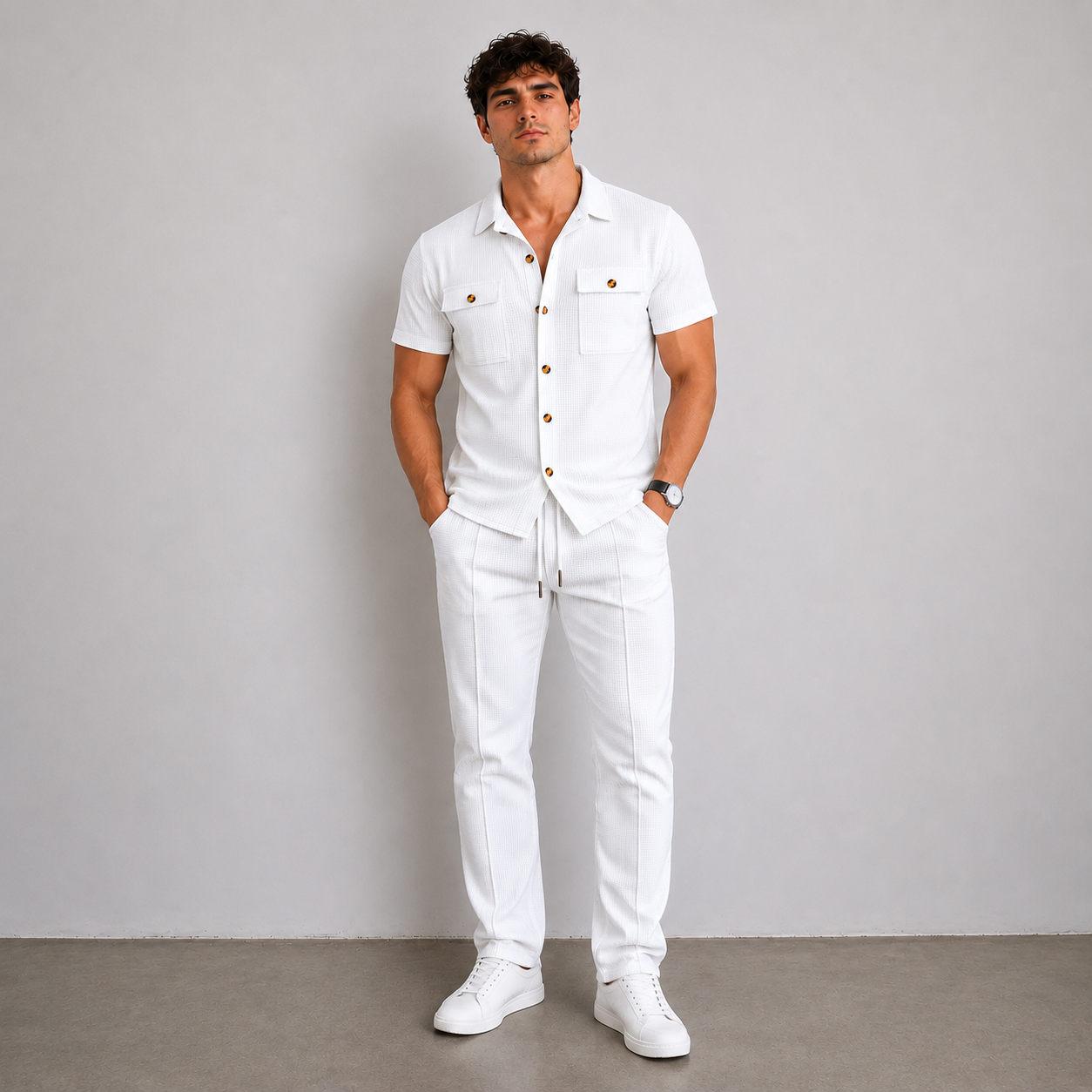 Conjunto Casual de 2 Piezas para Hombre