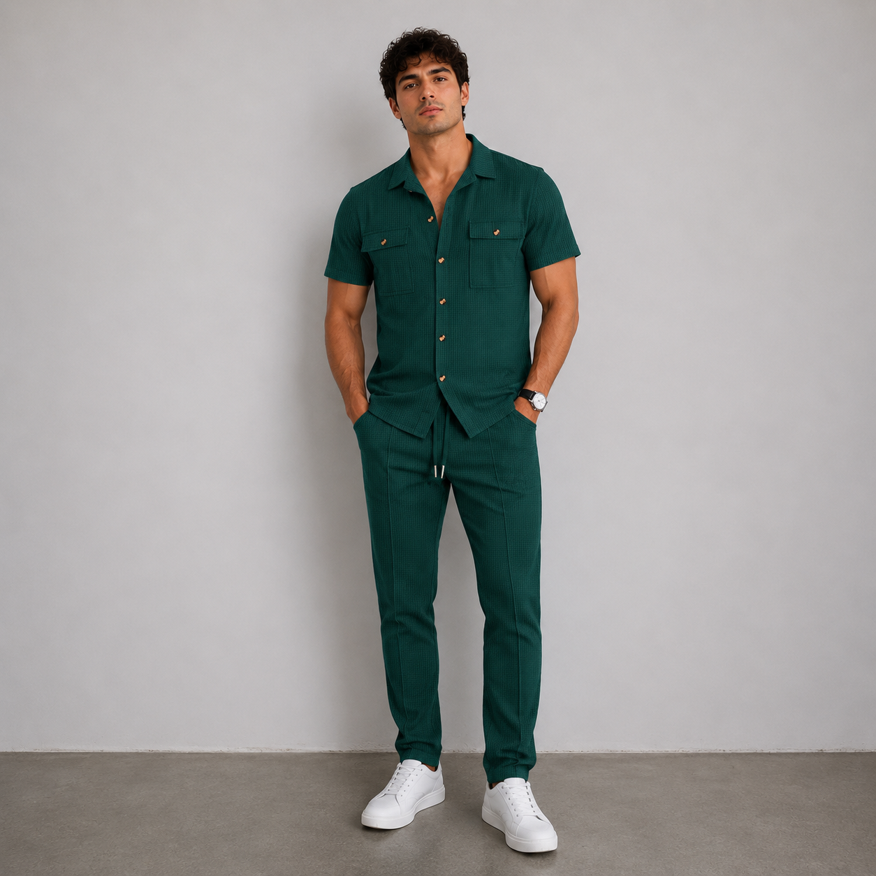 Conjunto Casual de 2 Piezas para Hombre