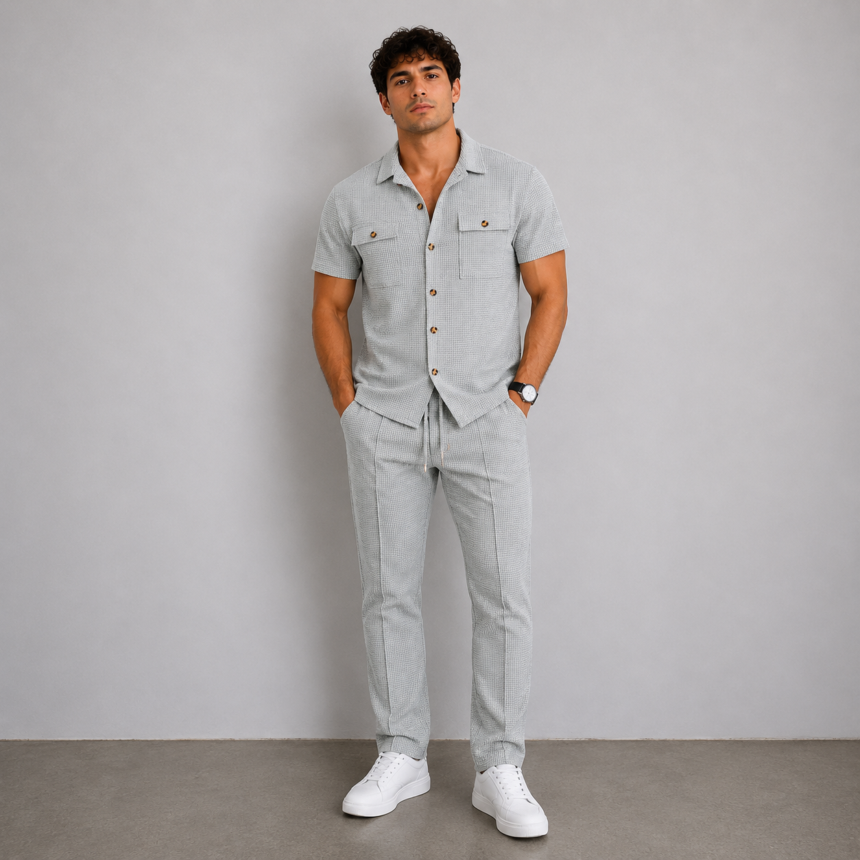 Conjunto Casual de 2 Piezas para Hombre