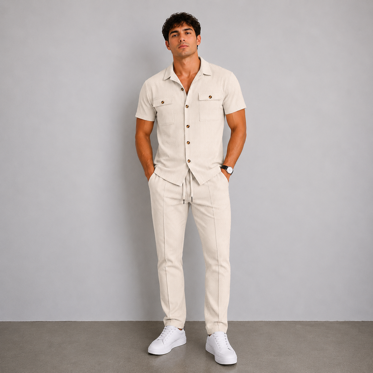 Conjunto Casual de 2 Piezas para Hombre