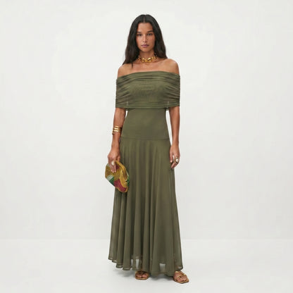Carla | Vestido maxi elegante y sencillo