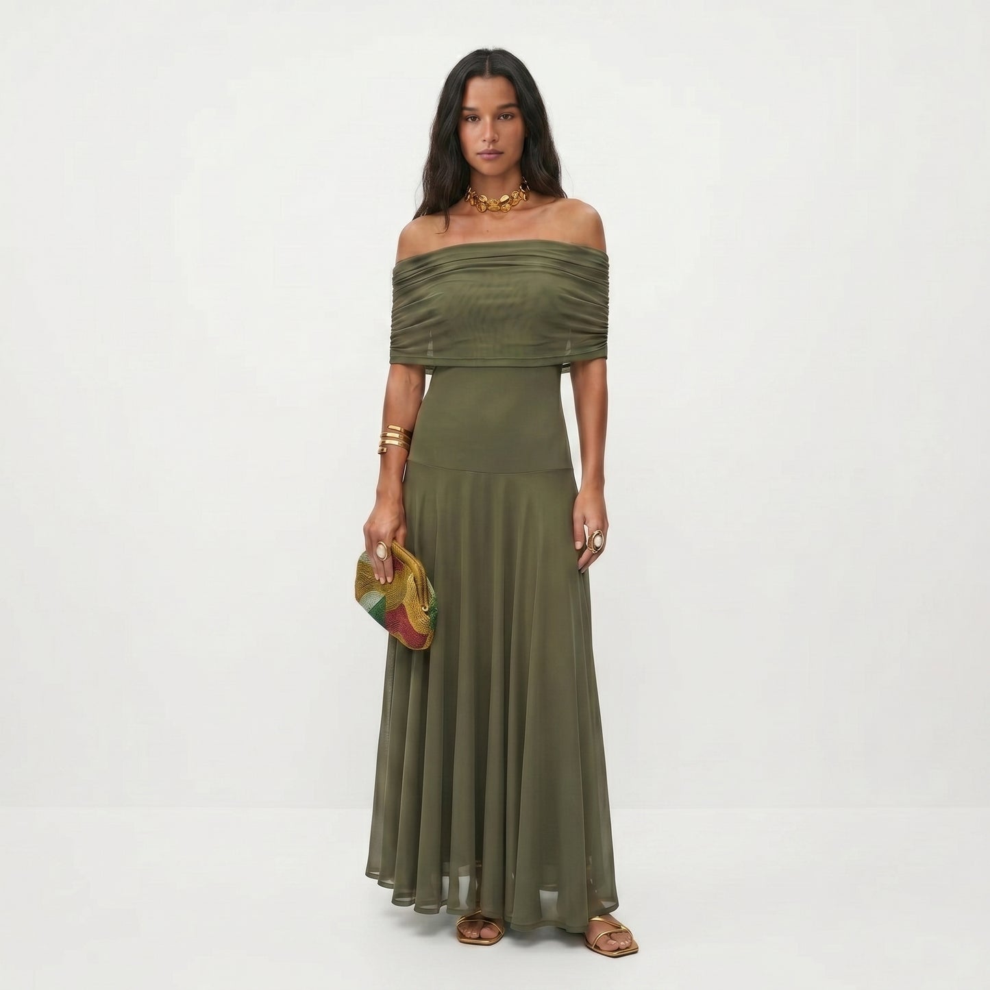 Carla | Vestido maxi elegante y sencillo