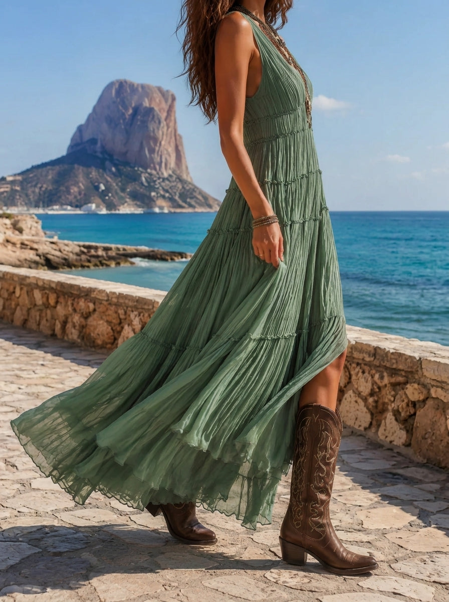 Vestido Largo Mediterráneo Lunavaje