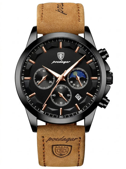 RELOJ DE HOMBRE BENYAR ELEGANTE Y CON CORREA DE CUERO.