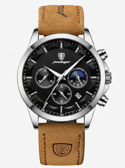 RELOJ DE HOMBRE BENYAR ELEGANTE Y CON CORREA DE CUERO.