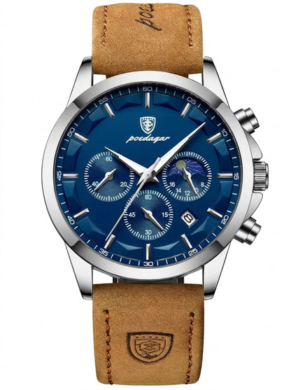 RELOJ DE HOMBRE BENYAR ELEGANTE Y CON CORREA DE CUERO.