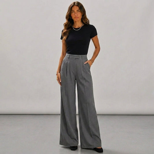 Pantalones Palazzo de pierna ancha