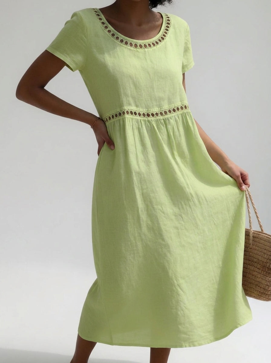 VESTIDO BORDADO LIVIA
