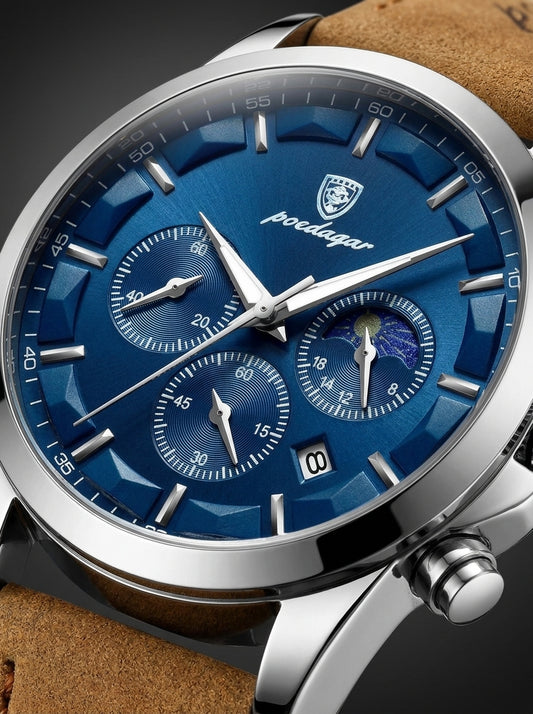 RELOJ DE HOMBRE BENYAR ELEGANTE Y CON CORREA DE CUERO.