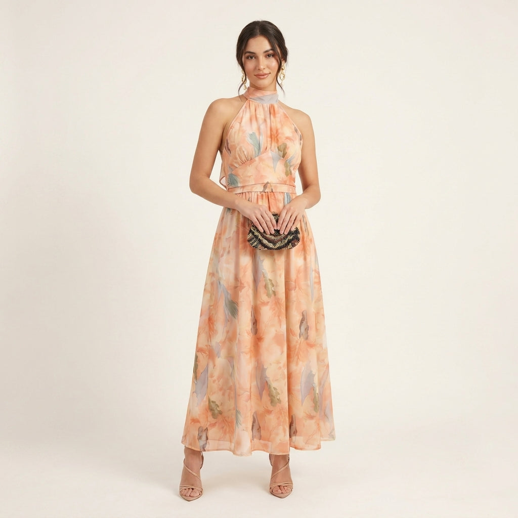 Valeria | Vestido Peach Hour