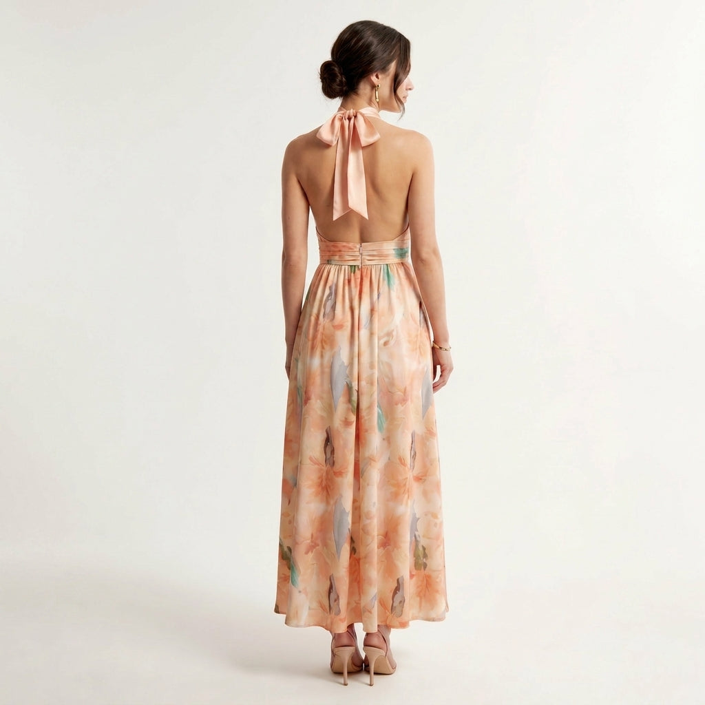 Valeria | Vestido Peach Hour