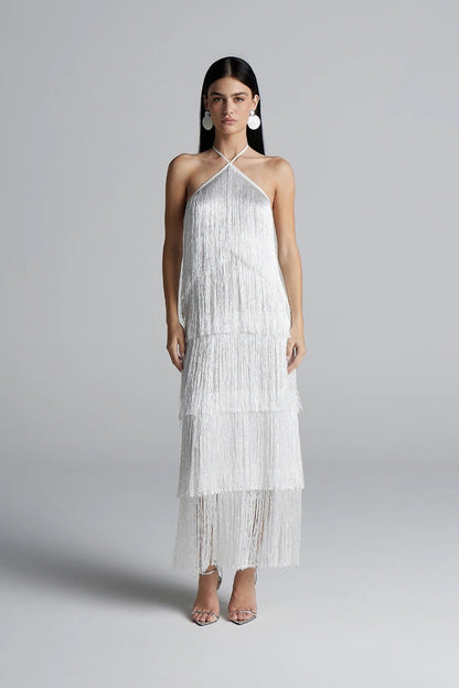 Vestido Maika™ | Glamour Dorado que Roba Todas las Miradas