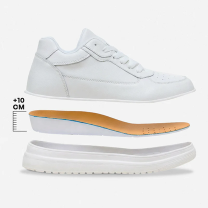 ZAPATOS CON TACÓN BLANCOS CLÁSICOS UNISEX