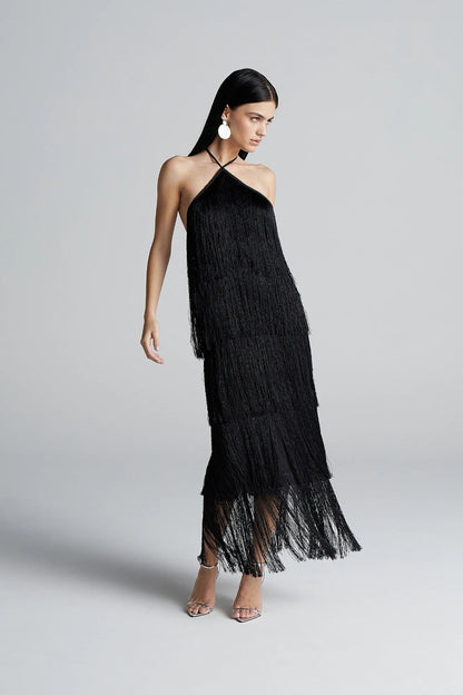 Vestido Maika™ | Glamour Dorado que Roba Todas las Miradas