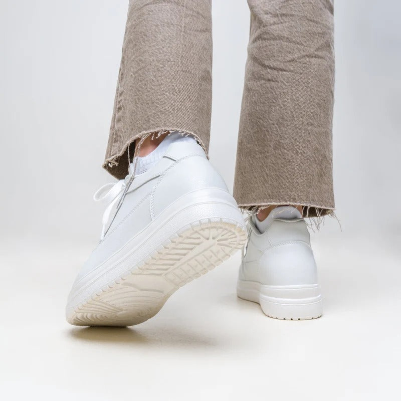 ZAPATOS CON TACÓN BLANCOS CLÁSICOS UNISEX