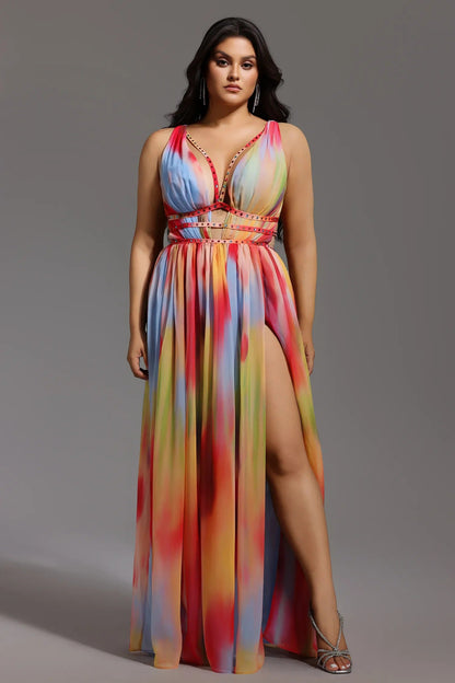Lara™ | Vestido Multicolor Elegante y Fluido